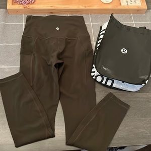 Lululemon align hi-rise pocket leggings 25”